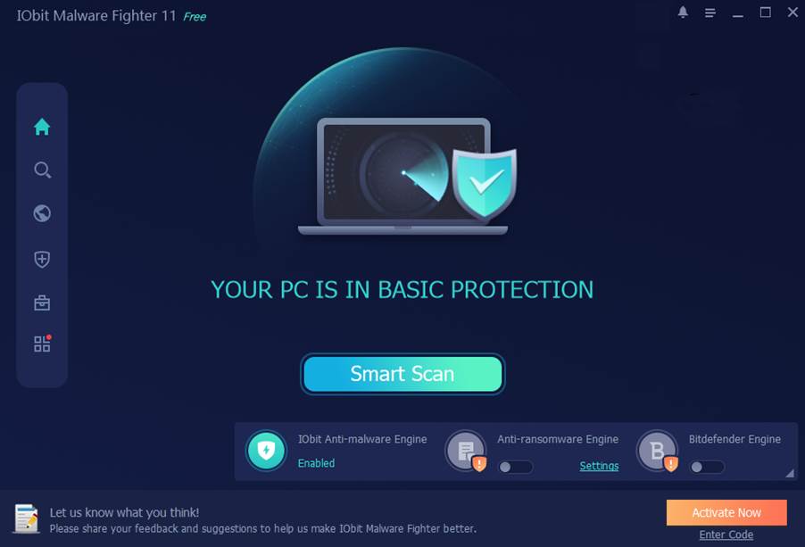 IObit Malware Fighter 11_Main Screen