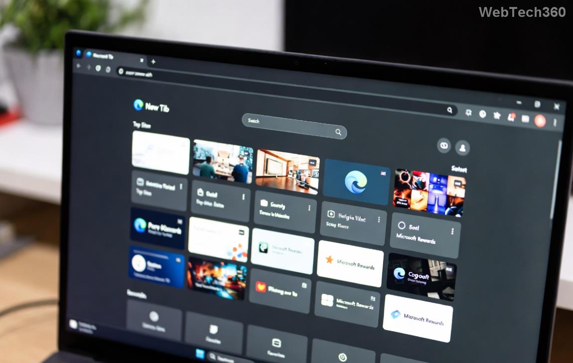 PowerShell commands and Group Policy screenshots to block Microsoft Edge from reinstalling automatically