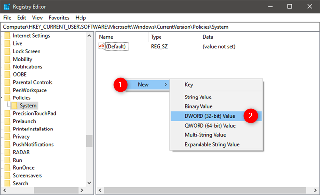 How disable the Task Manager in Windows 10
