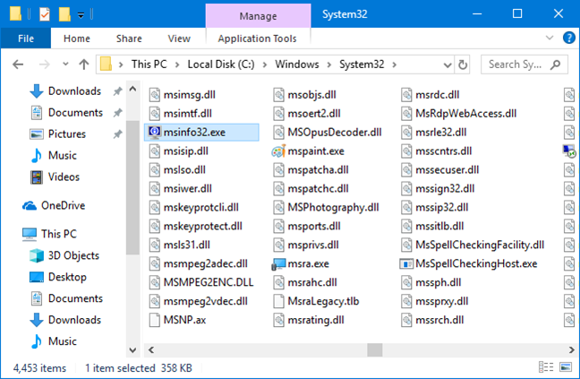 10 ways to start System Information in Windows (all versions)