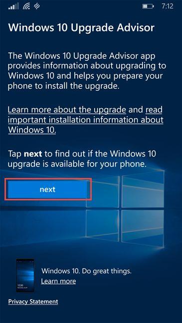 How to upgrade your smartphone from Windows Phone 8.1 to Windows 10 Mobile