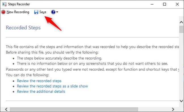 How to use Steps Recorder to capture steps for Windows 10 troubleshooting