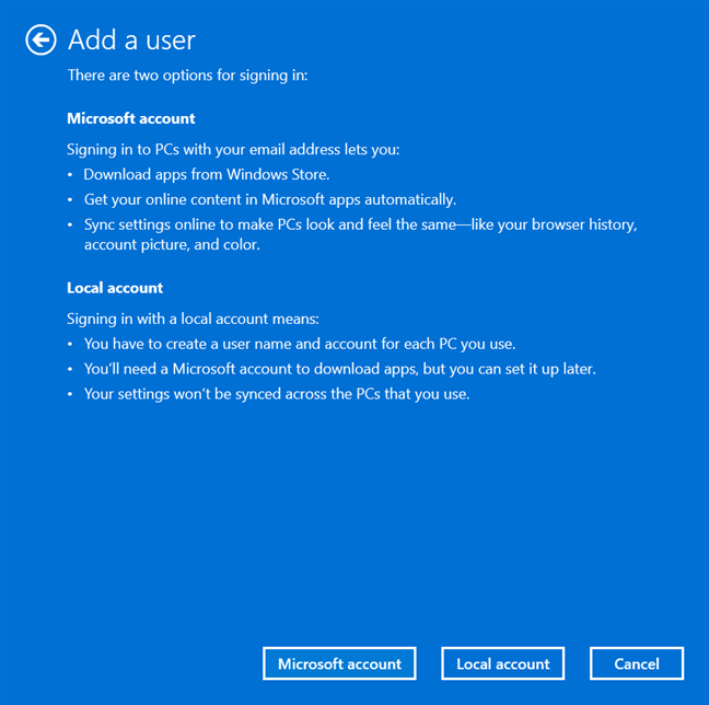 5 ways to create and add a new user in Windows 11