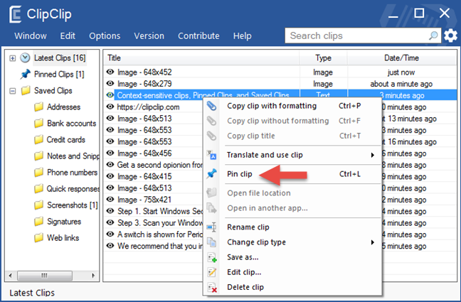 How to view and manage the clipboard in Windows 7 and Windows 8.1