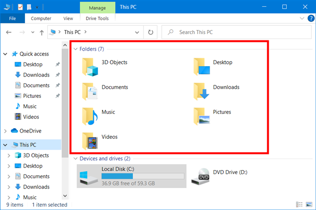 How to change user folder locations in Windows 10 (Documents, Downloads, etc.)