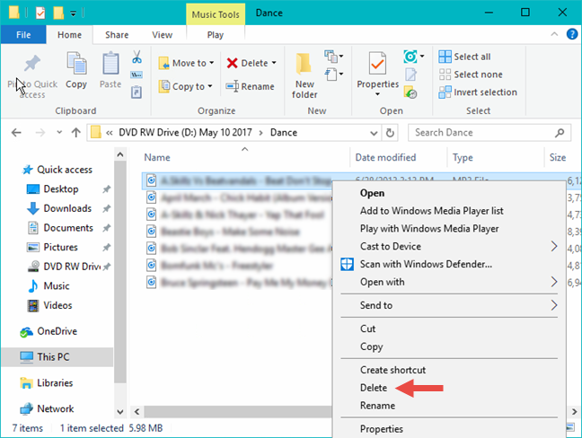 How to burn discs in Windows, using File Explorer or Windows Explorer