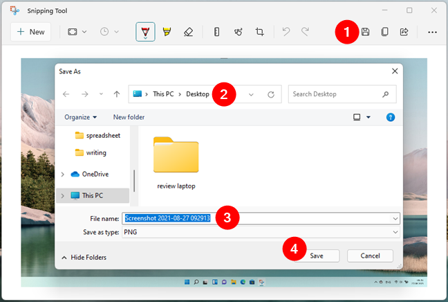 How to use the Snipping Tool in Windows 11