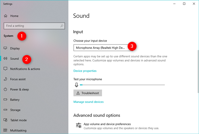 How to change default sound devices in Windows 10 (playback and recording)