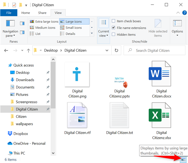 How to use the File Explorer views in Windows 10 like a pro