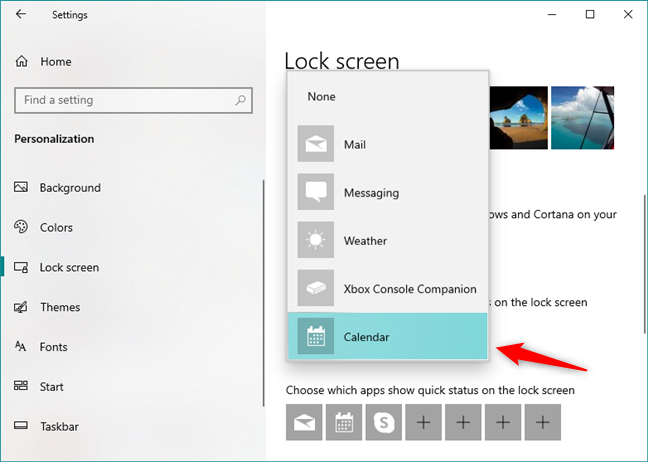 6 ways to change the Lock Screen in Windows 10 (wallpapers, icons, ads, etc.)