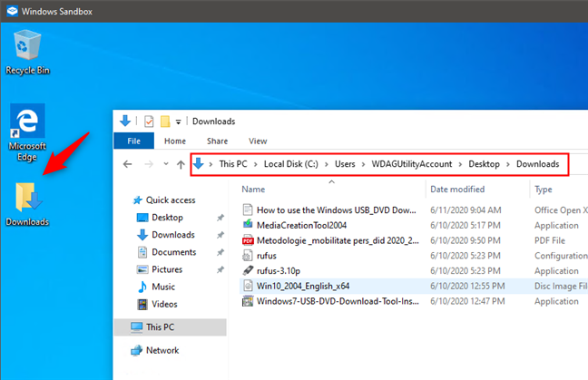 How to configure Windows Sandbox (run apps/scripts, share folders, etc.)