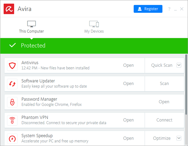 Security for everyone - Review Avira Free Security Suite