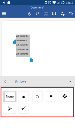 How To Create Lists In Microsoft Word For Android