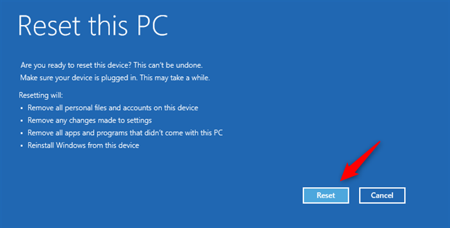 How to factory reset Windows 10 and wipe all data