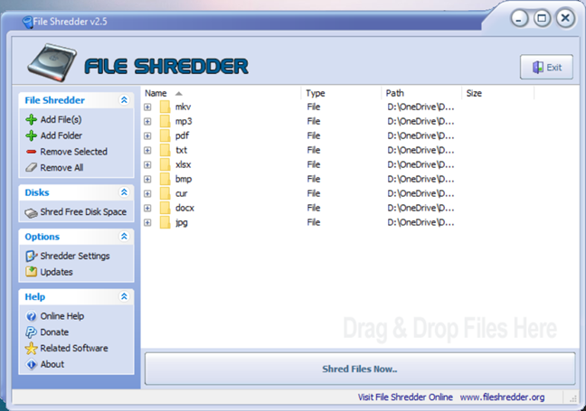 File Shredder