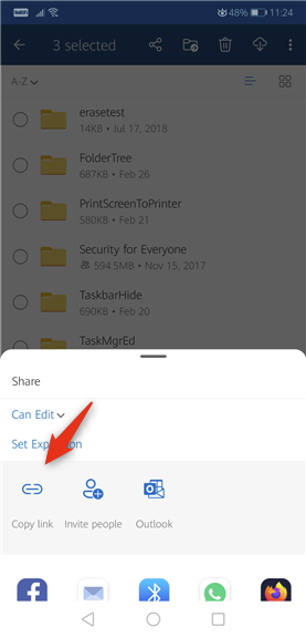 4 ways to share files and folders from OneDrive