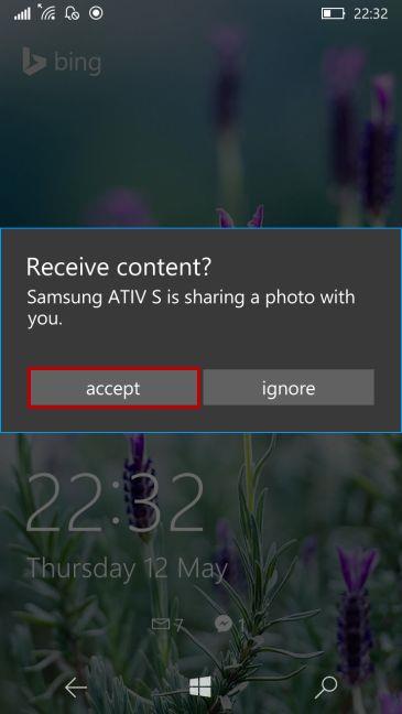 How to receive files via Bluetooth and how to find them in Windows 10 Mobile