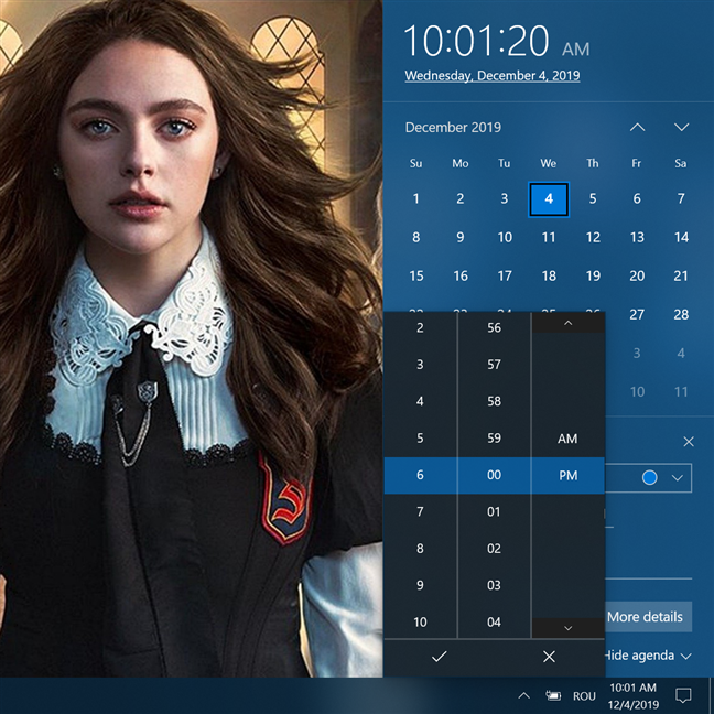 How to view and manage your Agenda from Windows 10s taskbar