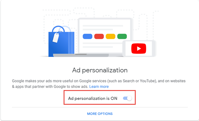 See your Google ads profile and what Googles advertising knows about you