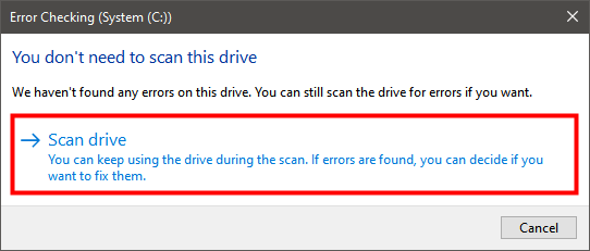 How to use Check Disk (chkdsk) to test and fix hard drive errors in Windows 10