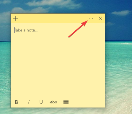 How to use Sticky Notes in Windows 10