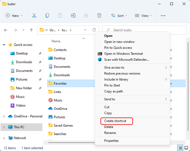 How to create shortcuts for files, folders, apps, and web pages in Windows