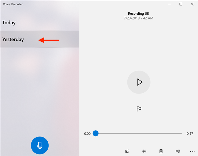 How to use the Voice Recorder in Windows 10 to record audio