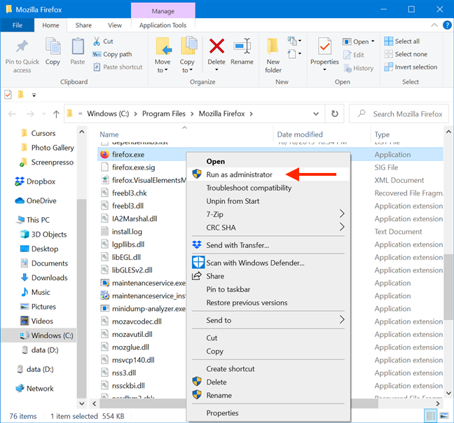 13 ways to use Run as administrator in Windows 10