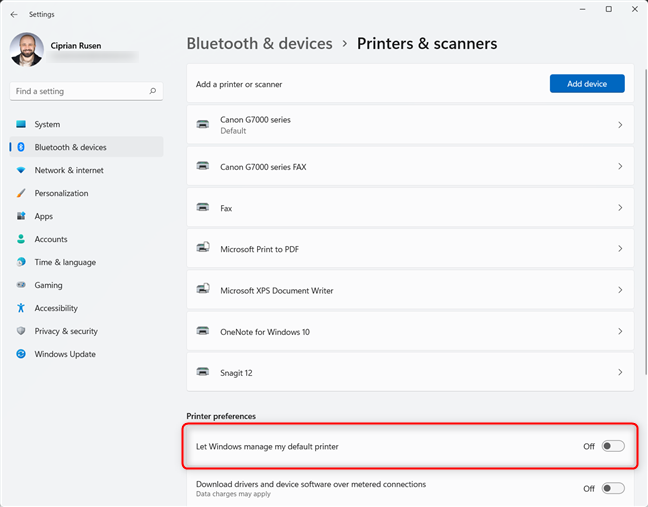 5 ways to set the default printer in Windows (all versions)