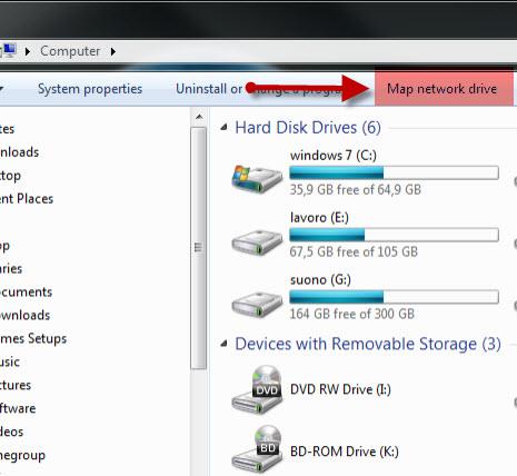 How to Map Network Drives, Websites and FTP Locations in Windows 7