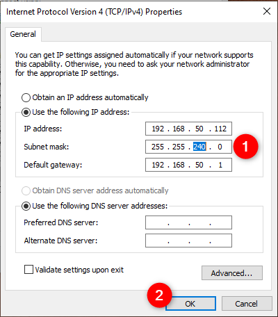 4 ways to change the Subnet Mask in Windows 10