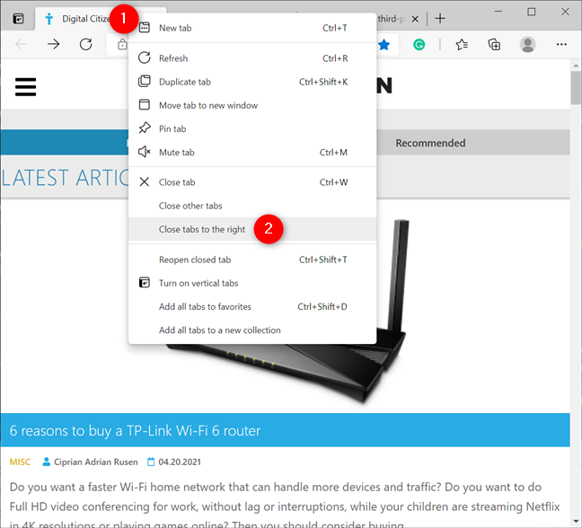 12 ways to manage tabs in Microsoft Edge