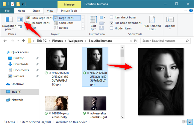 10 ways to view files like a Pro, in File Explorer