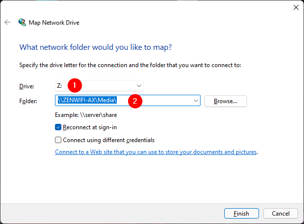 How to map network drives and add FTP locations in Windows 11