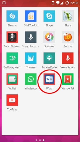 How To Open Documents In Microsoft Word For Android