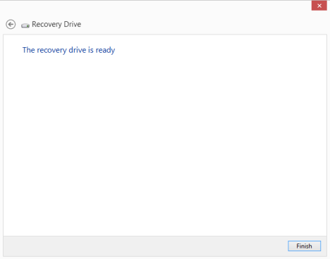 How to Create a Recovery Drive on a USB Memory Stick in Windows 8 & 8.1
