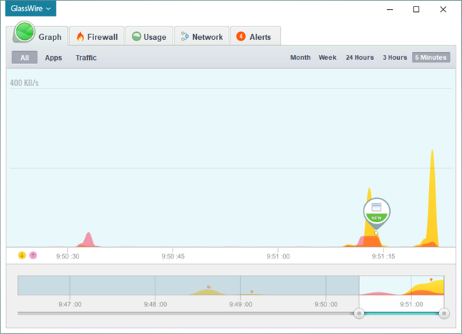 Security for everyone - Reviewing GlassWire. The beautiful network monitoring tool!