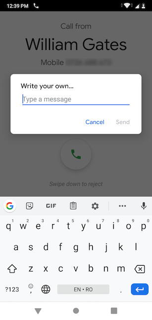 How to change quick response messages on your Android smartphone