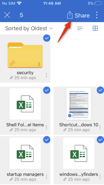 4 ways to share files and folders from OneDrive