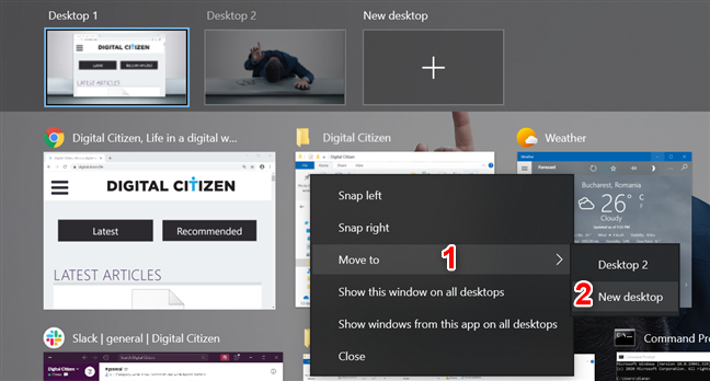 How to use multiple desktops in Windows 10: All you need to know