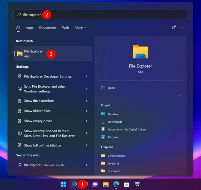 How to open File Explorer and Windows Explorer: 12 ways