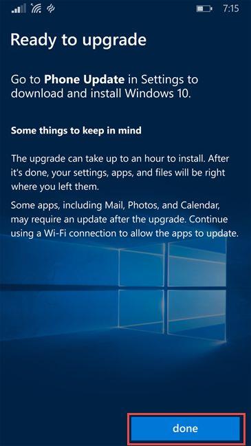 How to upgrade your smartphone from Windows Phone 8.1 to Windows 10 Mobile