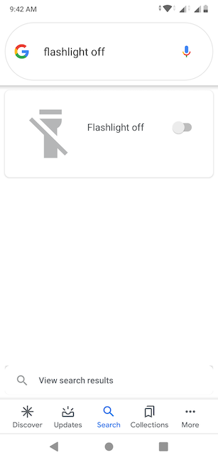 How to turn on the flashlight on your Android smartphone