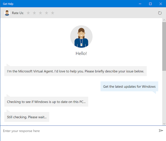 How to use the Get Help app in Windows 10 to contact Microsofts support service