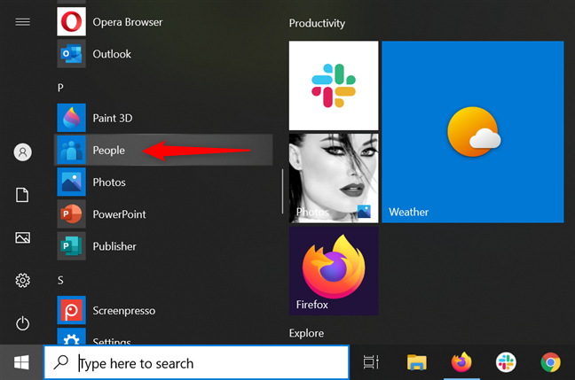 How to use the People app in Windows 10