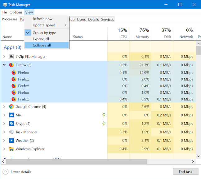 11 ways to manage running processes with the Task Manager in Windows 10