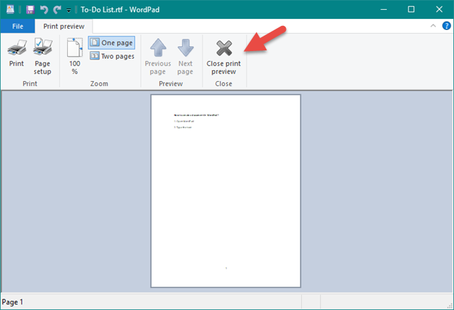 How to work with WordPad in Windows