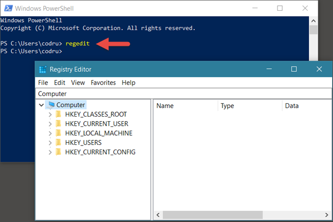 7 ways to start the Registry Editor as admin, in Windows