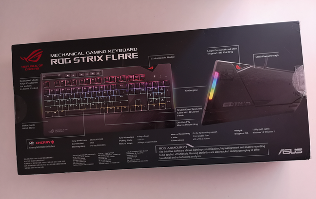 ASUS ROG Strix Flare review: The keyboard to light your gaming