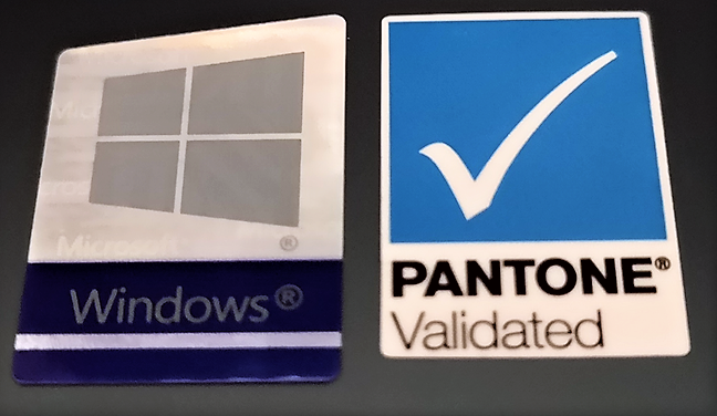 What is Pantone Validated when it comes to laptops and displays?